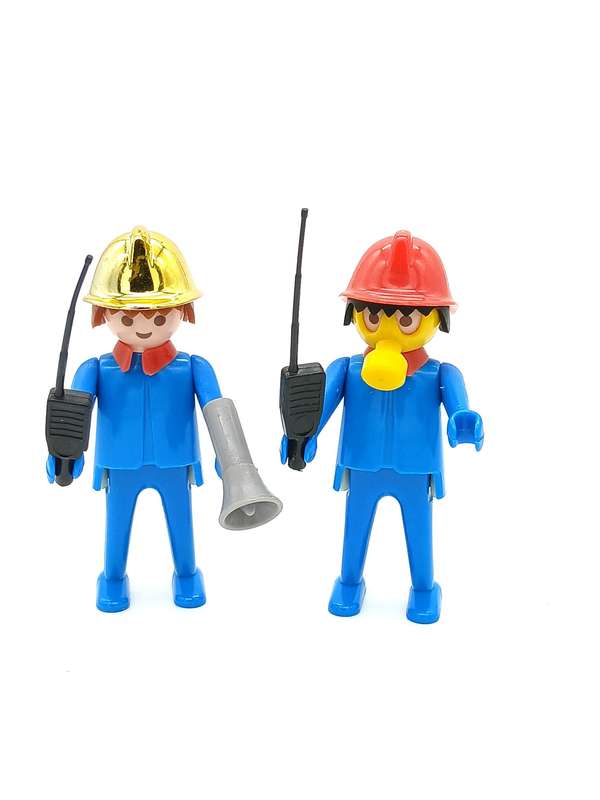 Vintage Playmobil Fireman and Equipment - No.3491 (1980)