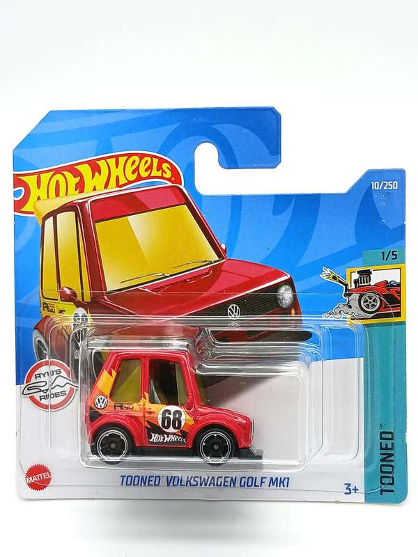 Hot Wheels Tooned Volkswagen Golf Mk1