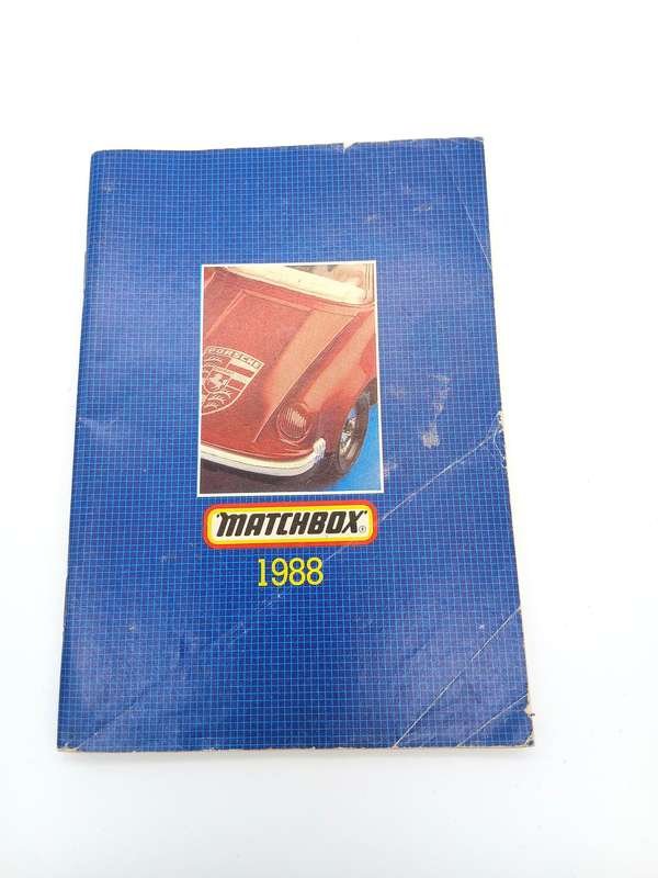 Matchbox 1985 and 1988 Diecast Model Car Catalogues