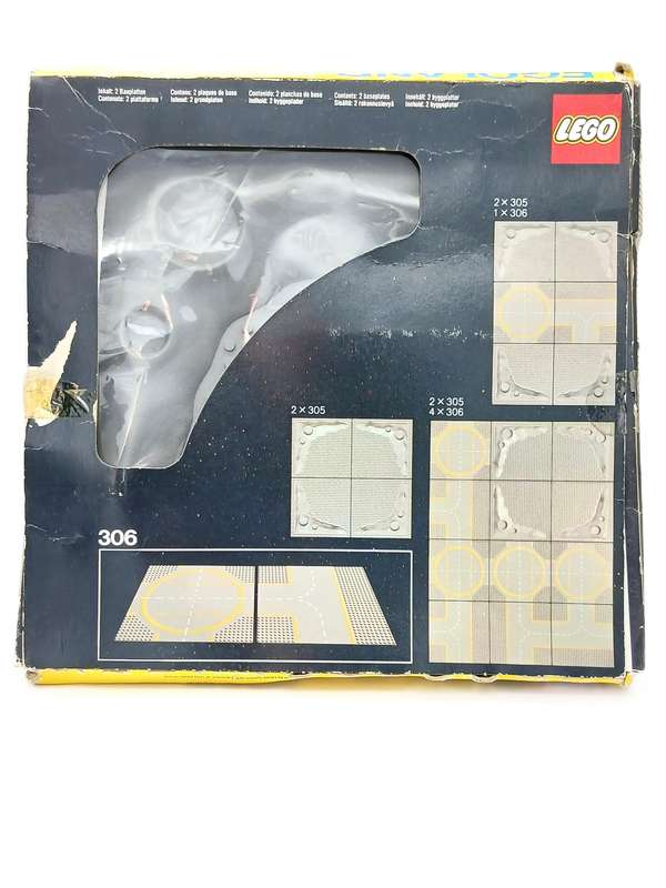 Vintage Lego Space Crater Plates No.305 (1983)