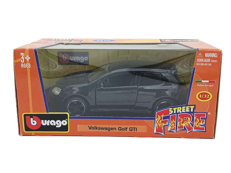 Bburago Volkswagen VW Golf GTI Black 1/32