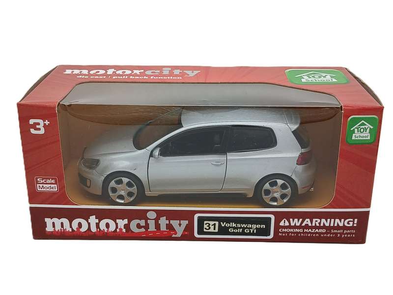 Motorcity Volkswagen VW Golf GTI Mk6 Silver 1/36