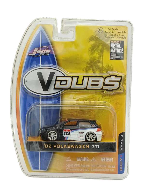 Jada Toys VDUBS 2002 Volkswagen VW Golf GTI (2007)