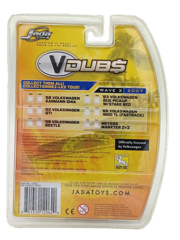 Jada Toys VDUBS 2002 Volkswagen VW Golf GTI (2007)