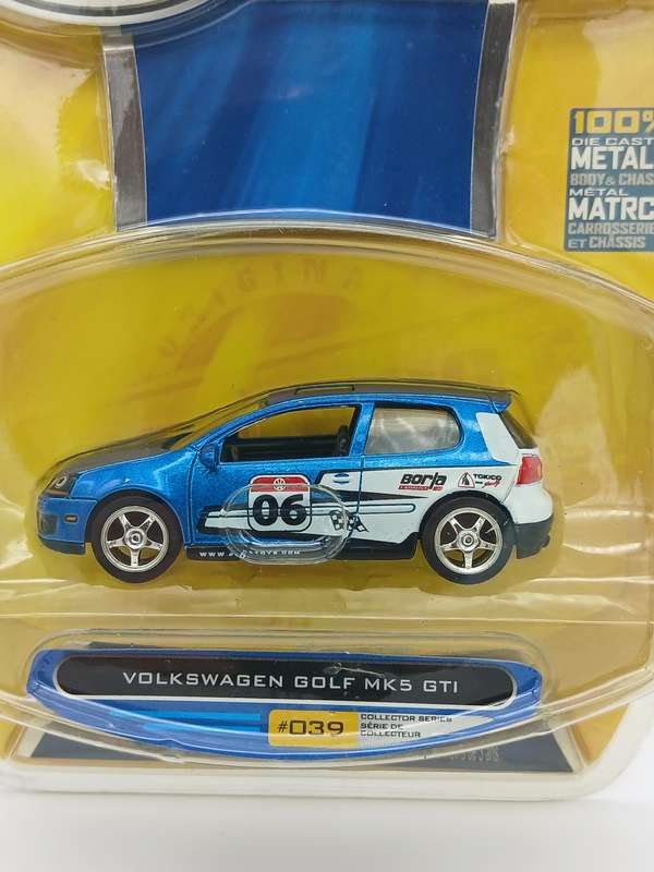 Jada Toys VDUBS Volkswagen VW Golf GTI Mk5 (2007) Blue