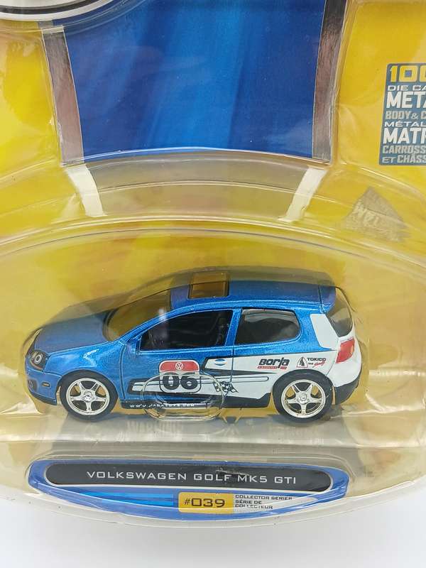 Jada Toys VDUBS Volkswagen VW Golf GTI Mk5 (2007) Blue