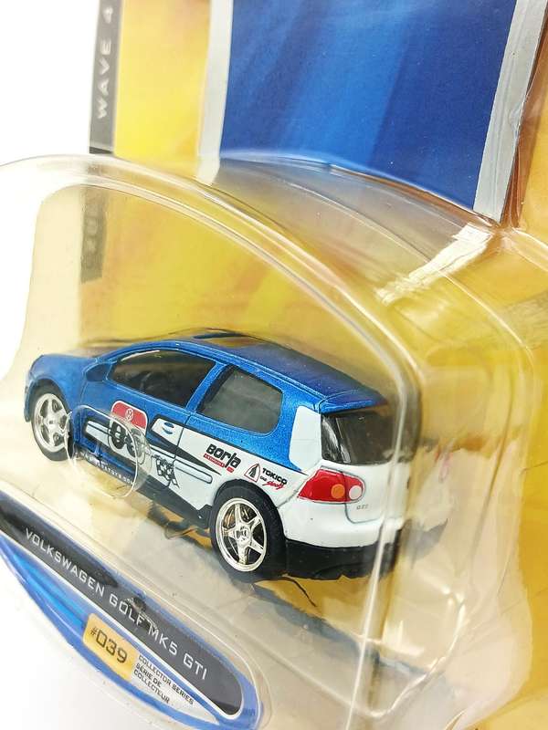 Jada Toys VDUBS Volkswagen VW Golf GTI Mk5 (2007) Blue