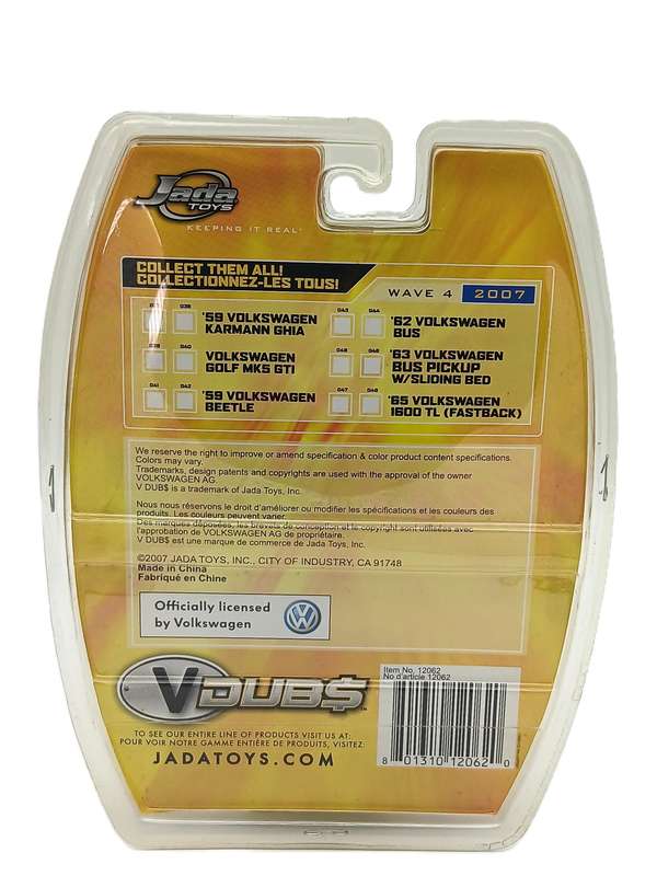 Jada Toys VDUBS Volkswagen VW Golf GTI Mk5 (2007) Blue