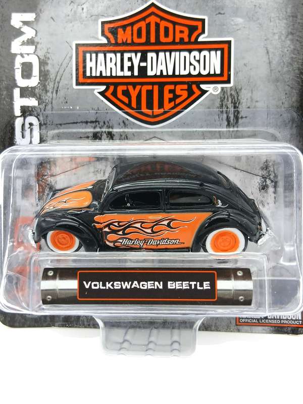 Maisto Volkswagen VW Beetle Harley-Davidson