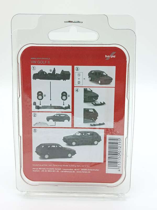 Herpa Volkswagen VW Golf Mk2 Minikit