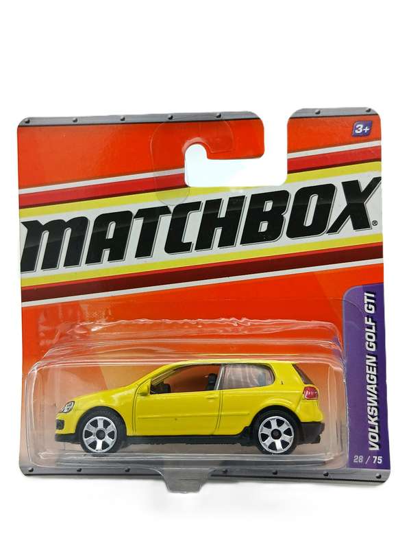 Matchbox Volkswagen VW Golf V GTI - Yellow
