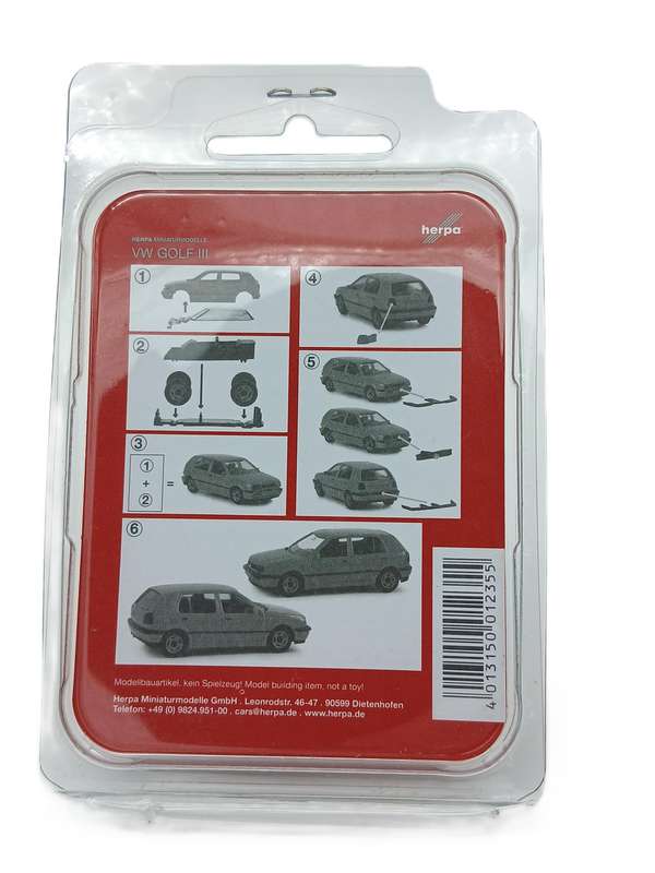 Herpa Volkswagen VW Golf Mk3 Minikit