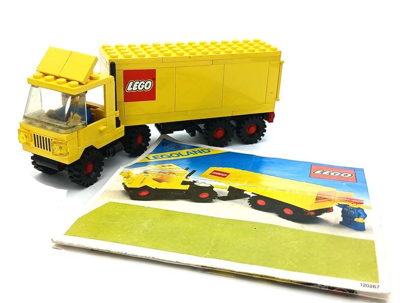 Vintage Lego Truck Tractor Trailer No.6692 (1982)