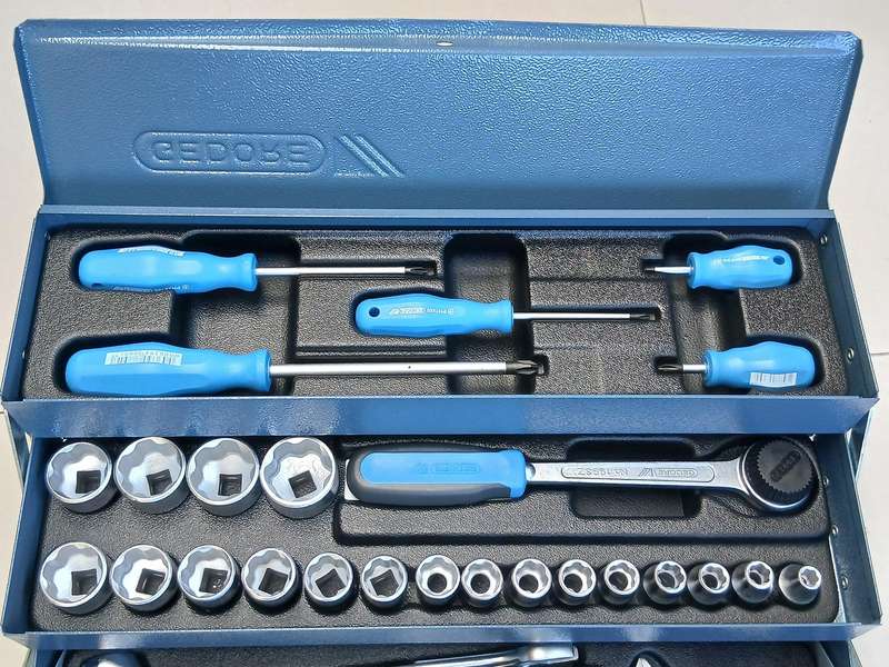 GEDORE 1282-C19-1BMZ-10SD Tool box with tools