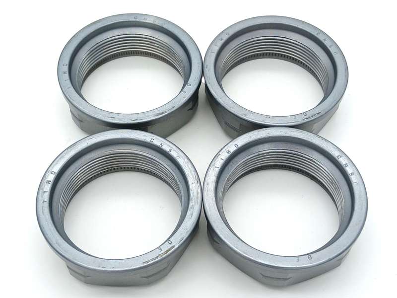 Mag Wheel aluminium hub nuts x4