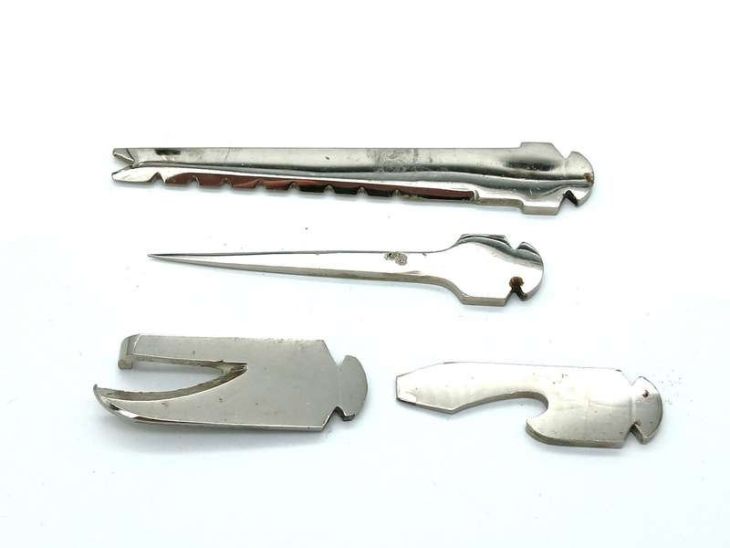 Vintage Fishing Knife Camping knife set with interchangeable parts