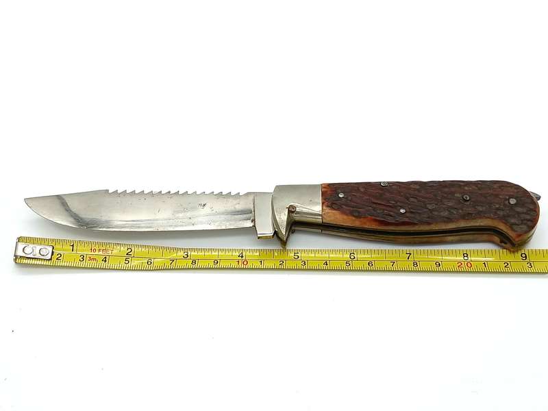 Vintage Fishing Knife Camping knife set with interchangeable parts