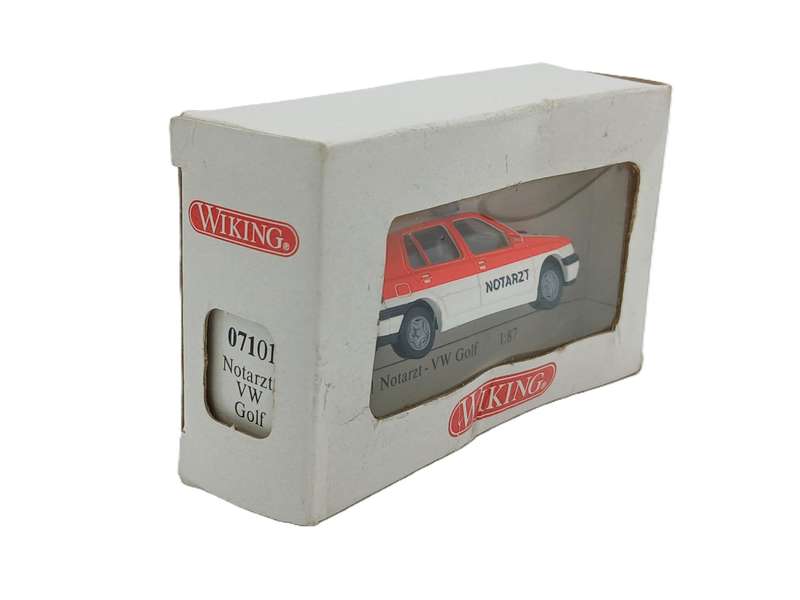Wiking Volkswagen VW Golf Mk Emergency Doctor German 1/87