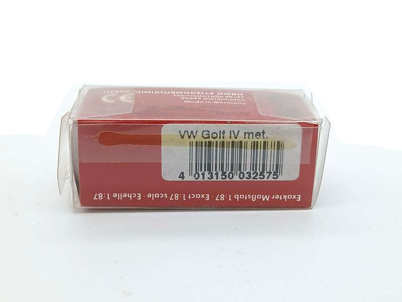 Herpa Volkswagen VW Golf Mk4 Silver 1/87