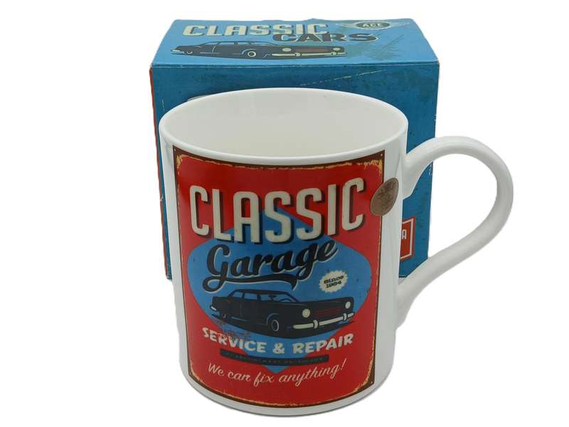 Coffee Mug Classic Car Garage
