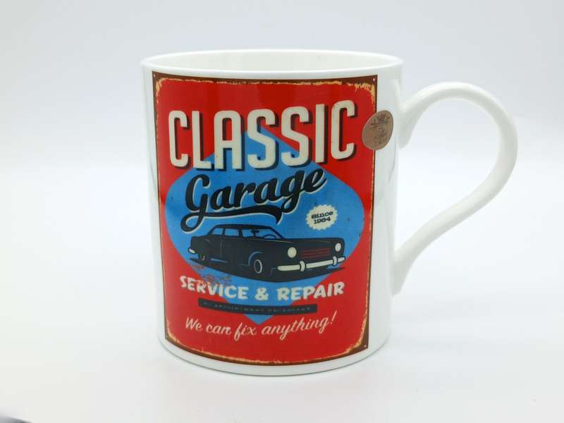 Coffee Mug Classic Car Garage