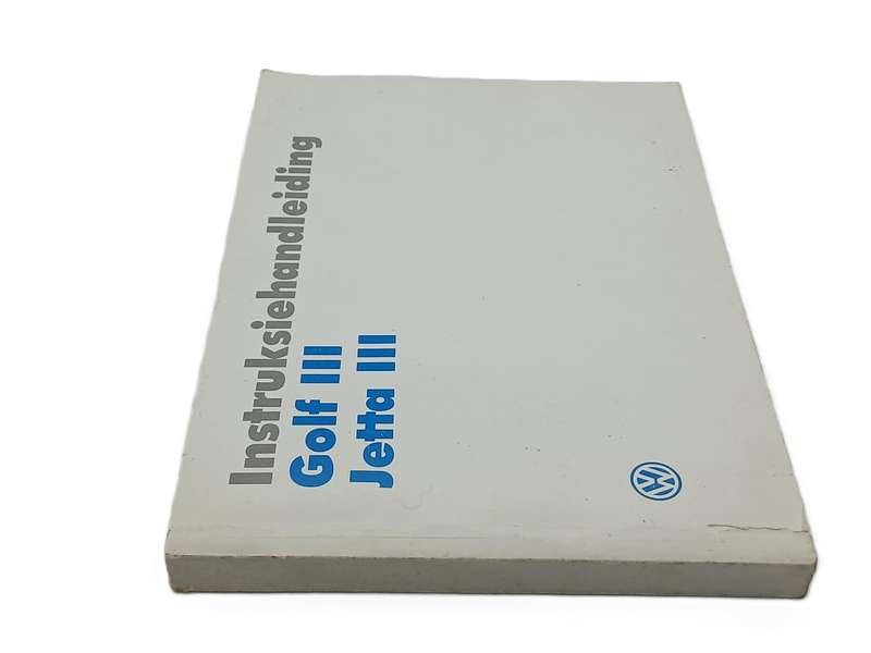 Instruction Manual Volkswagen VW Golf/Jetta Mk3 Original 1990s
