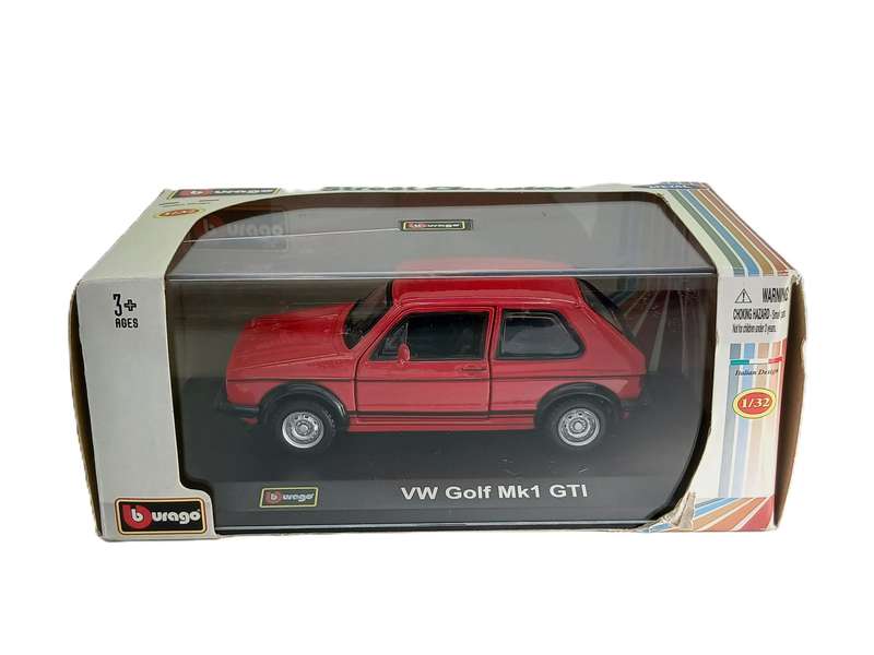 Bburago Volkswagen VW Golf GTI Mk1 1/32