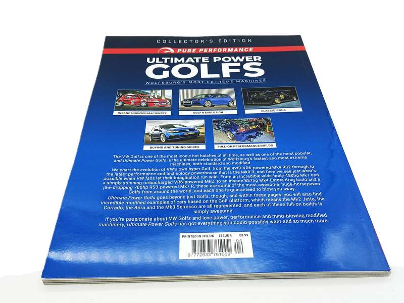 Volkswagen VW Golf Ultimate Power Golfs Collectors Edition Magazine Book Soft Cover