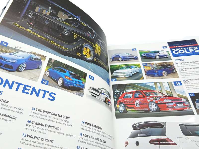 Volkswagen VW Golf Ultimate Power Golfs Collectors Edition Magazine Book Soft Cover