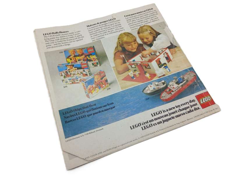 Vintage Lego Catalogues x2 from 1980s