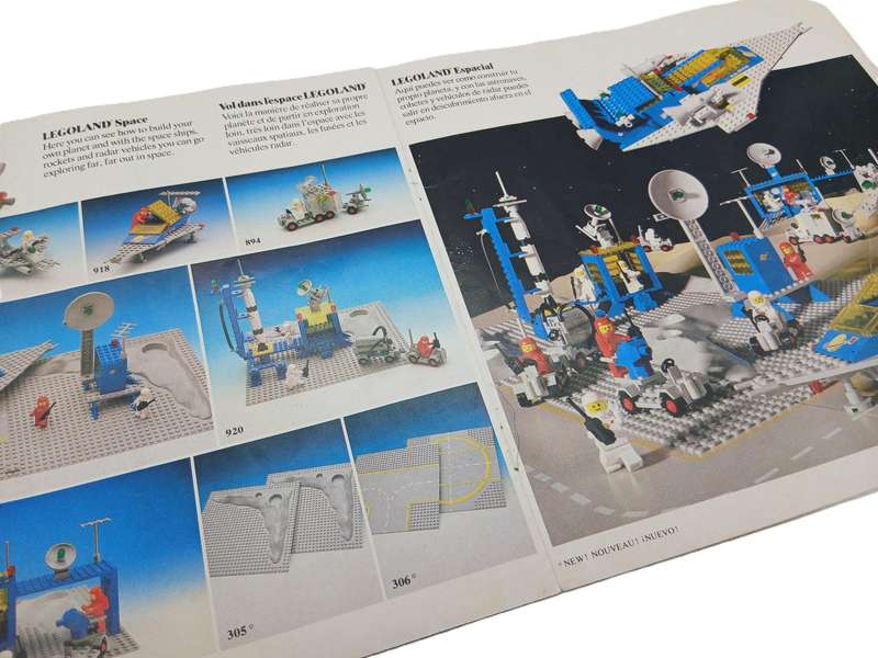 Vintage Lego Catalogues x2 from 1980s