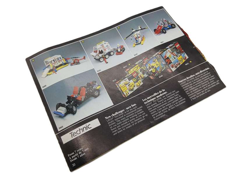 Vintage Lego Catalogues x2 from 1980s