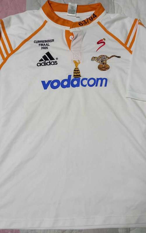 Cheetahs 2005 Currie Cup Final Jersey Players Issue Size 2XL