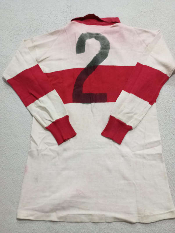 Old Transvaal Rugby Jersey of John Wessels no 2 Size 42