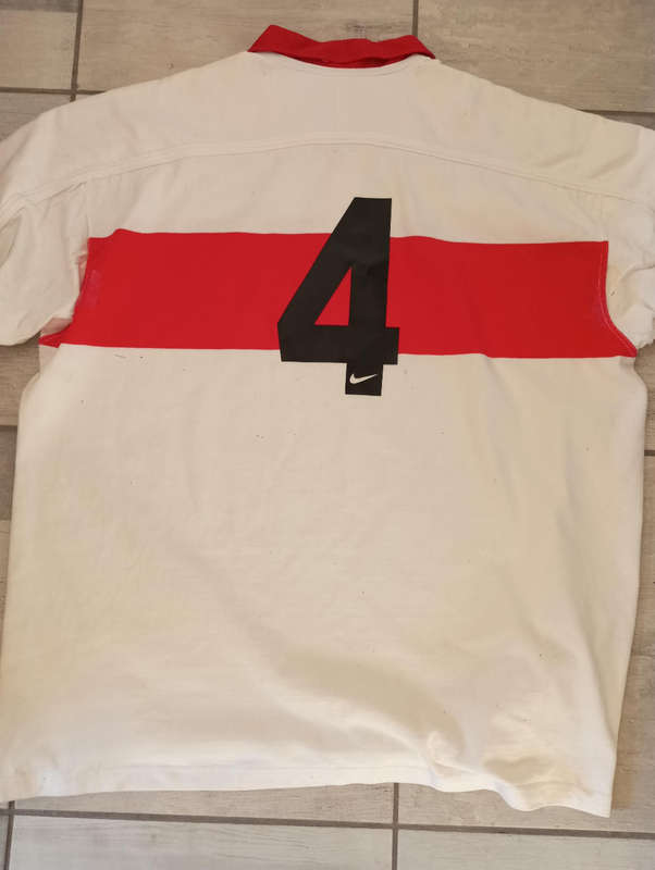Gauteng Lions Rugby Jersey of Kobus Wiese no 4 Size 4XL