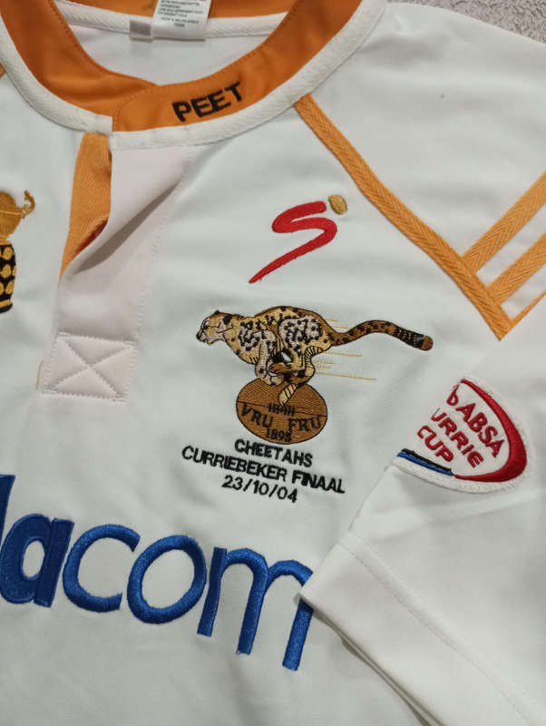 Cheetahs 2004 Currie Cup Final Jersey no 23 Size L