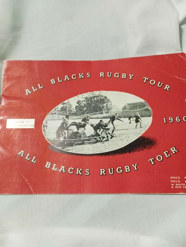 All Blacks Rugby Tour 1960