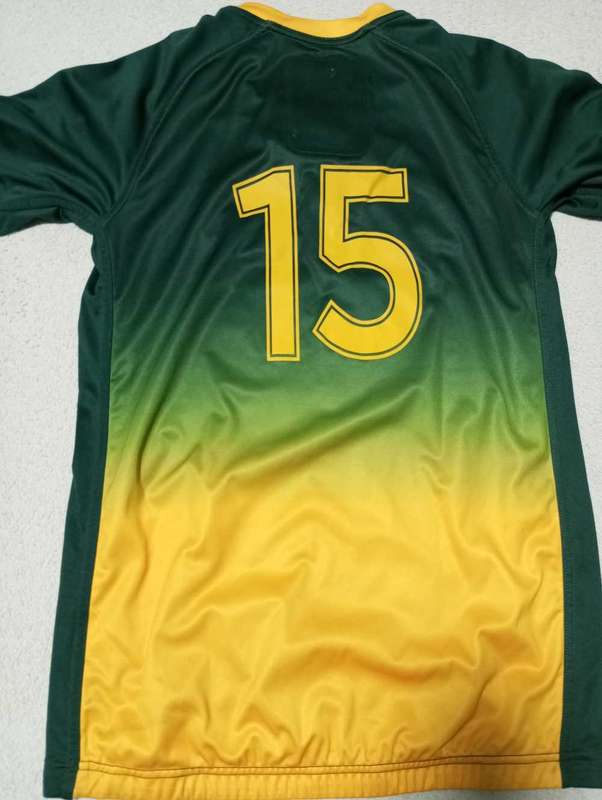Junior Springboks Rugby Jersey no 15 Matchworn