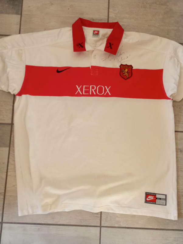 Gauteng Lions Rugby Jersey of Kobus Wiese no 4 Size 4XL