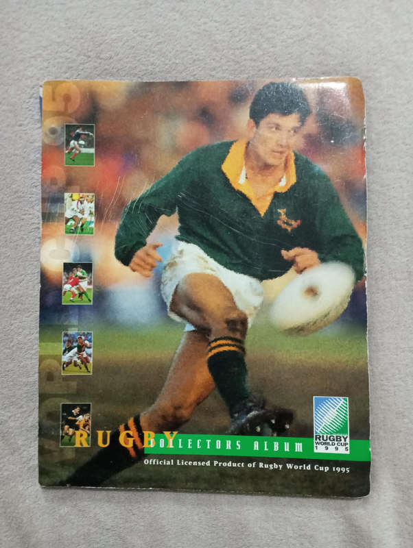 Rugby Collectable Album of 1995 RWC with complete with all cards.Complete collection