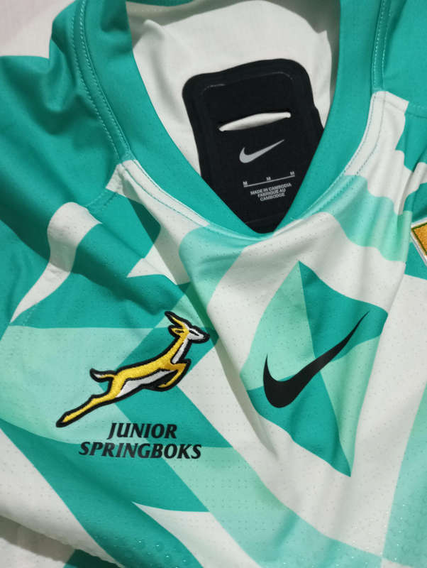 Junior Springbok Away Match Jersey Size M