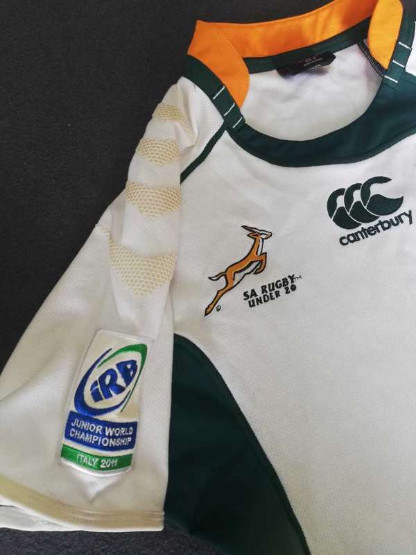 SA Rugby U20 Junior World Championship 2011 Players Issue Jersey Size M