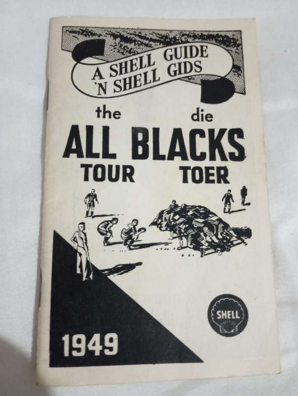The All Blacks tour 1949 Shell Guide