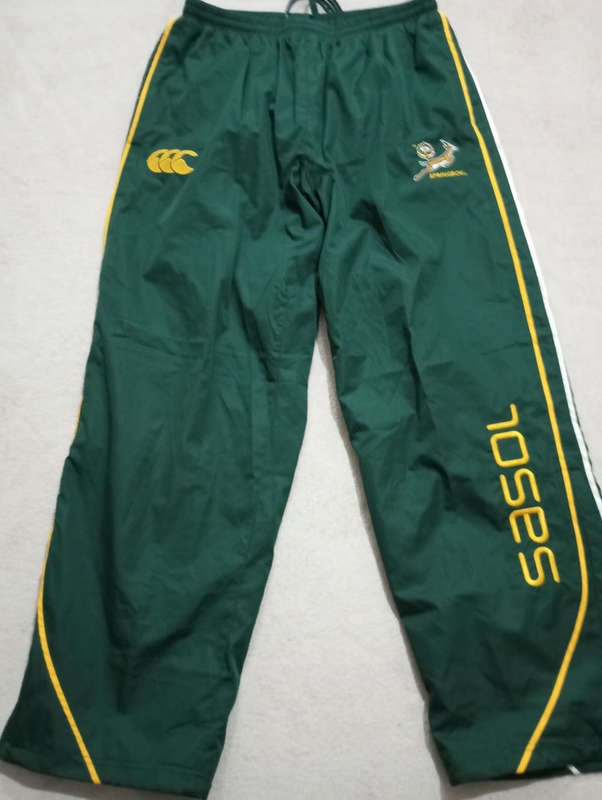 Springbok Canterbury Full Tracksuit of Andre Snyman Size XL