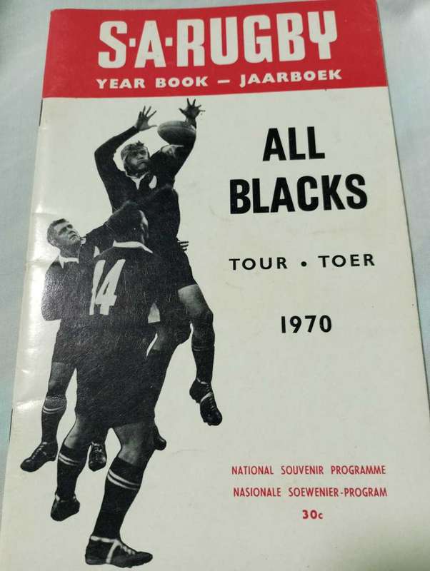 All Blacks Tour 1970