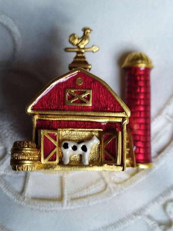 Estee Lauder 2001  Barn Solid Perfume Holder