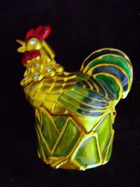Estee Lauder Rooster Solid Perfume Holder
