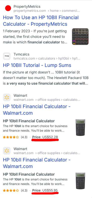 Professional Financial Calculator. Hewlett Packard HP10BII. Top condition. User manual on the net.
