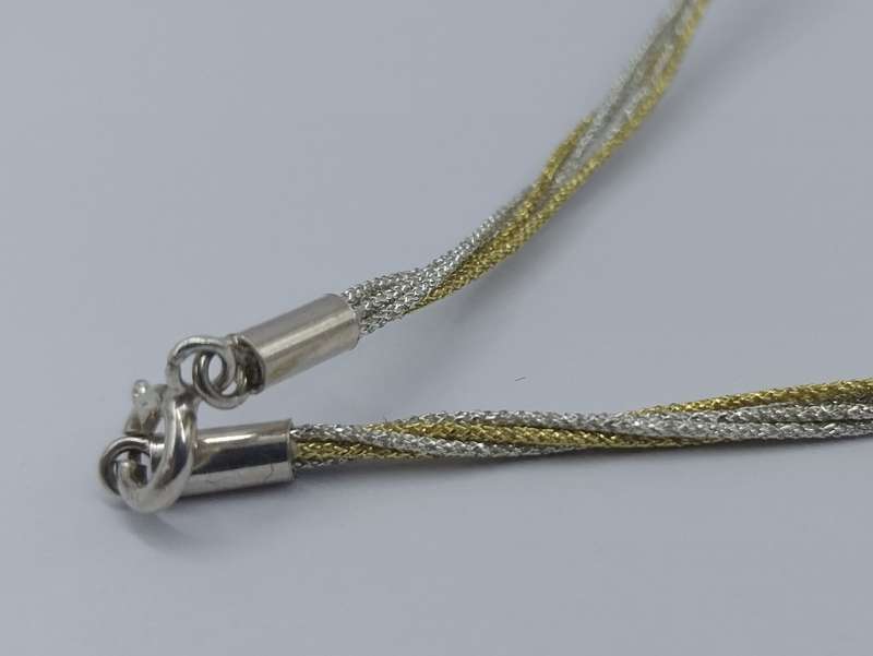 925 /2 TONE SILVER CHAIN