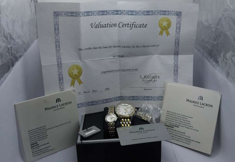2 x Maurice / Lacroix Watches